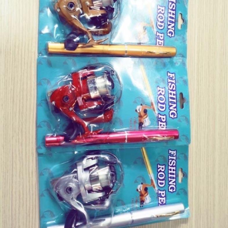 Cần câu bút máy đứng hàng loại 1 dài 1m6 tải cá lên tới 6kg siêu đẹp siêu bền nhét cốp xe máy y hình giá rẻ