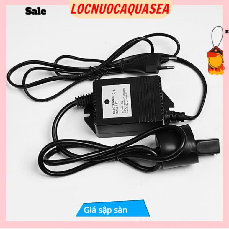 Giá Sập Sàn Nguồn Đèn UV Gia Đình Loại 6 W 4  chân / Adapter UV Chính Hãng/QUÍ KHÁCH LƯU Ý MUA ĐÚNG LOẠI NHÉ