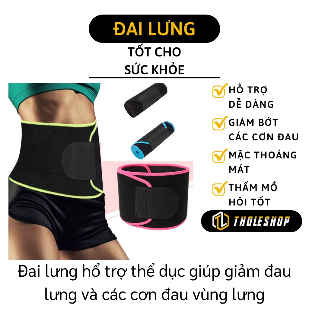 Đai Lưng Tập Gym - Đai Lưng Nữ Giảm Mỡ Bụng Tập Gym, Yoga Hỗ Trợ Lưng, Cột Sống 8901