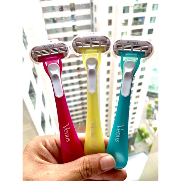 Dao cạo Venus Gillette Sensitive Spa bộ 2 đầu dao và 3 đầu dao