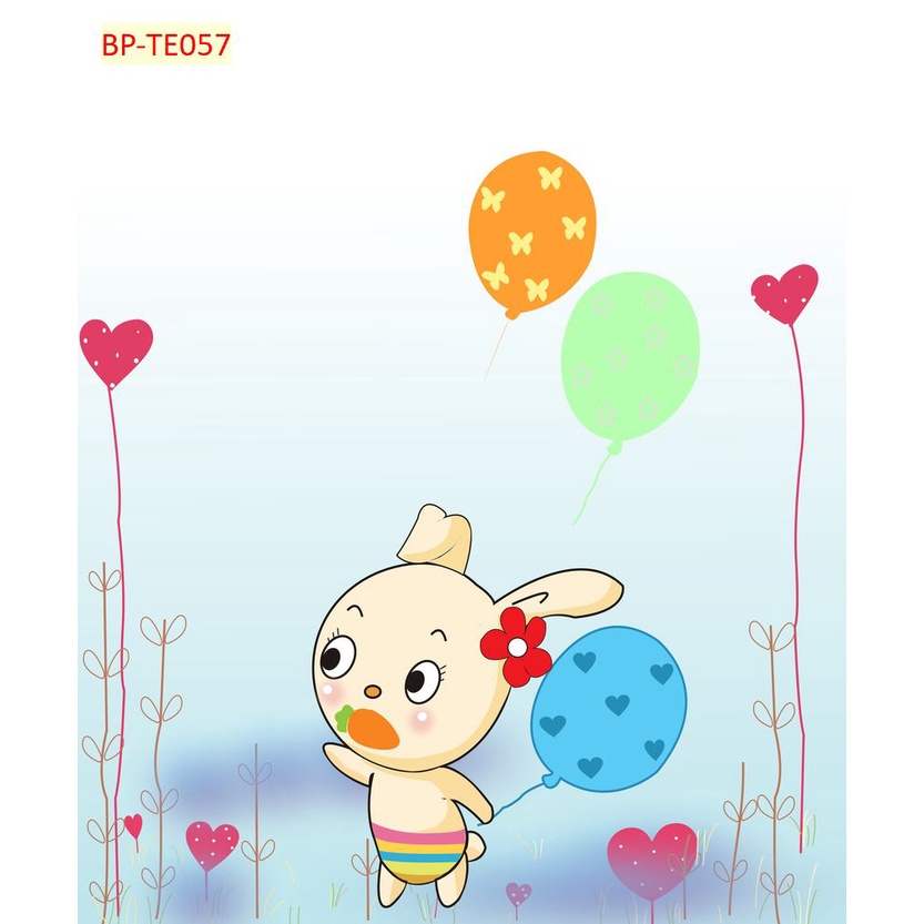 Tranh Dán Tường Phòng Trẻ Em Hoạt Hình Hiện Đại 3D Hót Nhất, được ưa chuộng nhất hiện