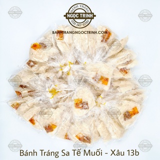 Xâu 13 túi bánh tráng sa tế muối cực ngon bánh tráng ngọc trinh - ảnh sản phẩm 1