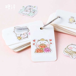 Bộ 45 miếng dán chuột hamster kute