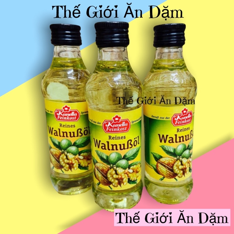 Dầu Óc Chó Đức 100ml (Thế Giới Ăn Dặm)