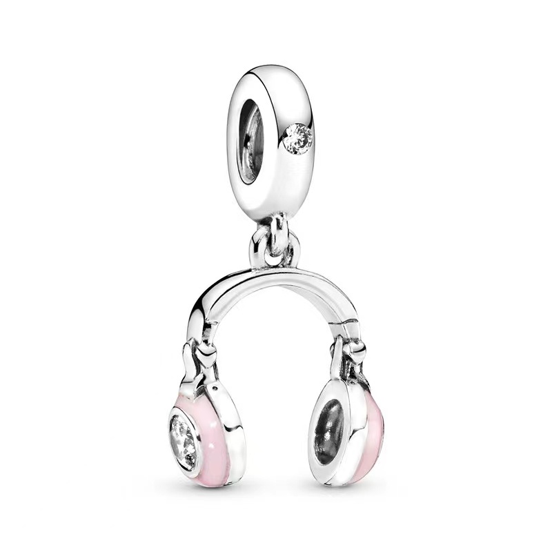 Hạt Charm Mạ Bạc S925 Tự Làm Trang Sức Thời Trang Cho Nữ