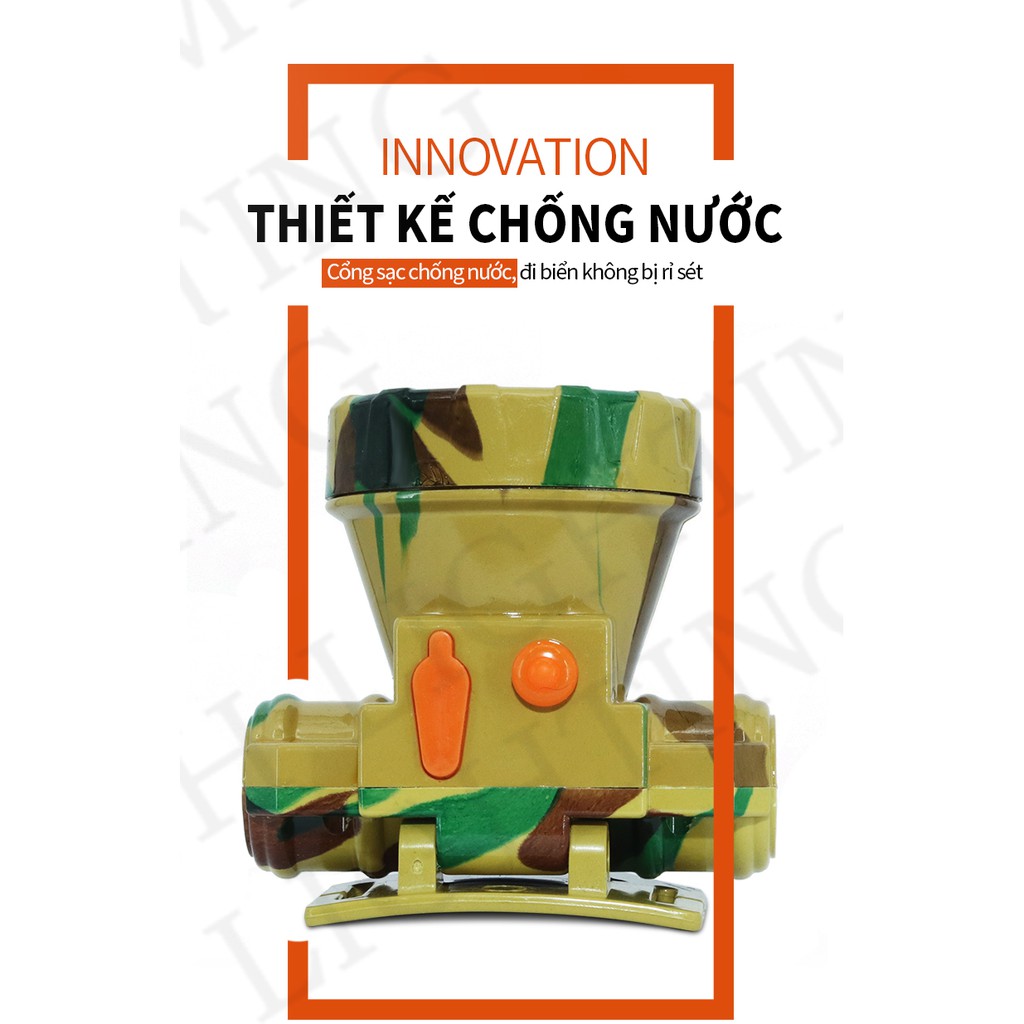 ĐÈN ĐỘI ĐẦU MỸ LINH 203 LÍNH,339 [SIÊU CHỐNG NƯỚC,SIÊU TIỆN LỢI]MANG ĐẾN SỰ TIỆN LỢI CHO MỌI GIA ĐÌNH