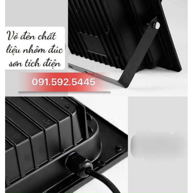 Đèn Pha Led Năng Lượng Mặt Trời 300w,200w,100w. Vỏ Nhôm,IP67. Có Thêm Chế Độ Báo Sạc Pin.(Hình thực tế). | BigBuy360 - bigbuy360.vn