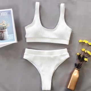 Bikini Màu Trơn Có Đệm Mút Gợi Cảm
