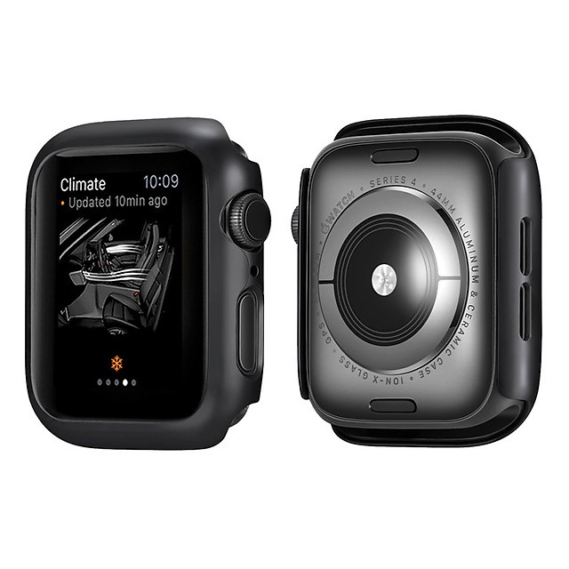 Ốp Case Thinfit PC cho Apple Watch Series 6 / Apple Watch SE Size 40mm/44mm (Mẫu: Đen Kích cỡ: 40mm)