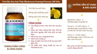 {Mẫu mới} Tinh 𝐝𝐚̂̀𝐮 𝐇𝐎𝐀 𝐀𝐍𝐇 𝐓𝐇𝐀̉𝐎 BLACKMORE
