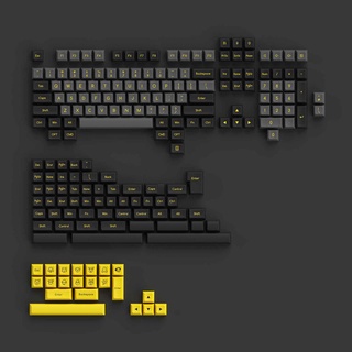 Set keycap AKKO Black&Gold (ABS Double-Shot/SA-Leveled profile/195 nút)