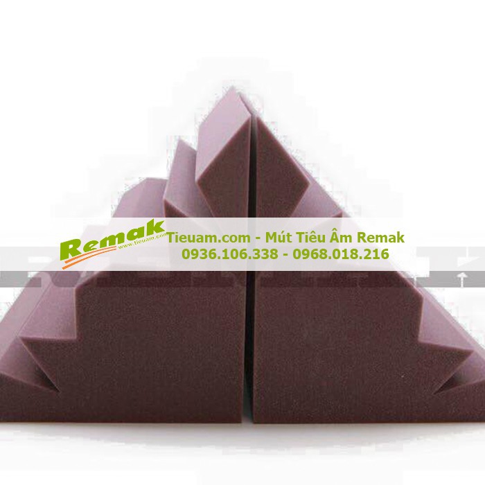 Mút tiêu âm góc phòng kt 30x30x50 ACOUSTIC FOAM BASS TRAP