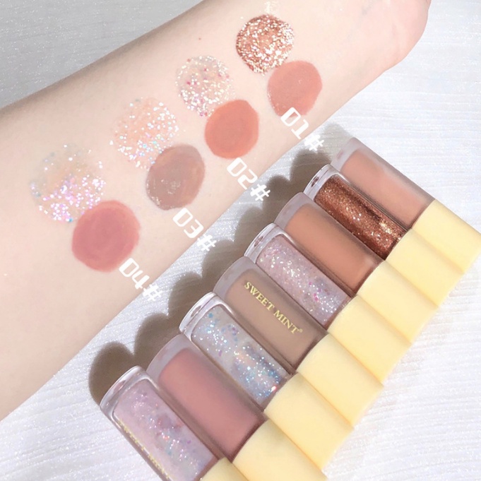 (Bán Buôn – Sỉ) Nhũ Mắt Gel Nhũ Kim Tuyến Lấp Lánh Sweet Mint Dinamond Trang Điểm Mắt Tăng Độ Quyến Rũ