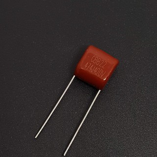 Tụ 0.47uf 474j 400v cbb màu nâu