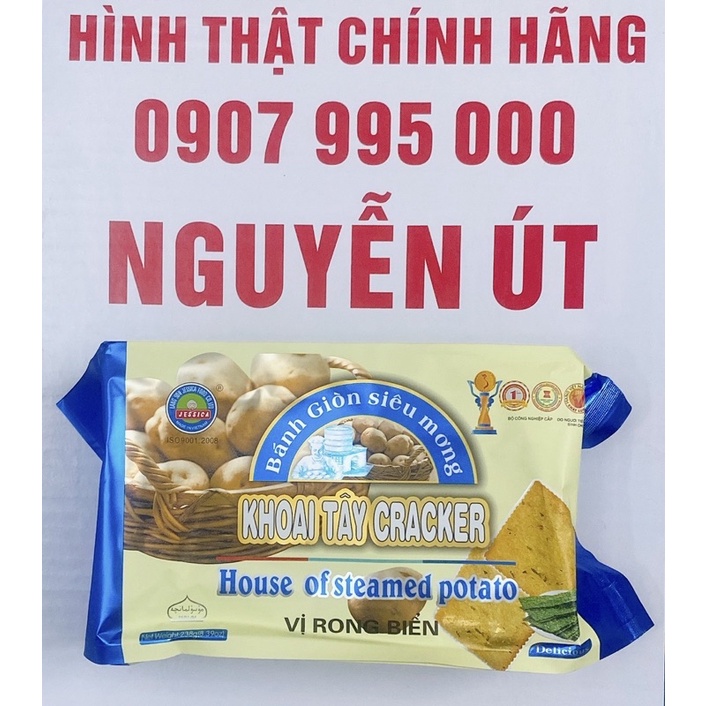 Bánh khoai tây giòn siêu mỏng 238g