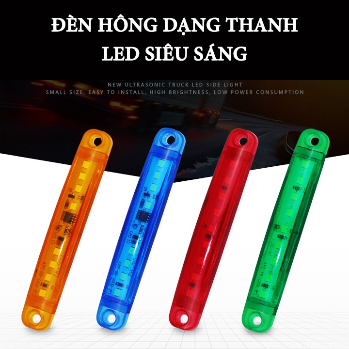 Đèn Sườn LED Thanh Hộp 12V 24V