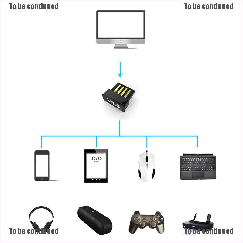 Usb Bluetooth Dongle V5.0 Cho Pc / Laptop