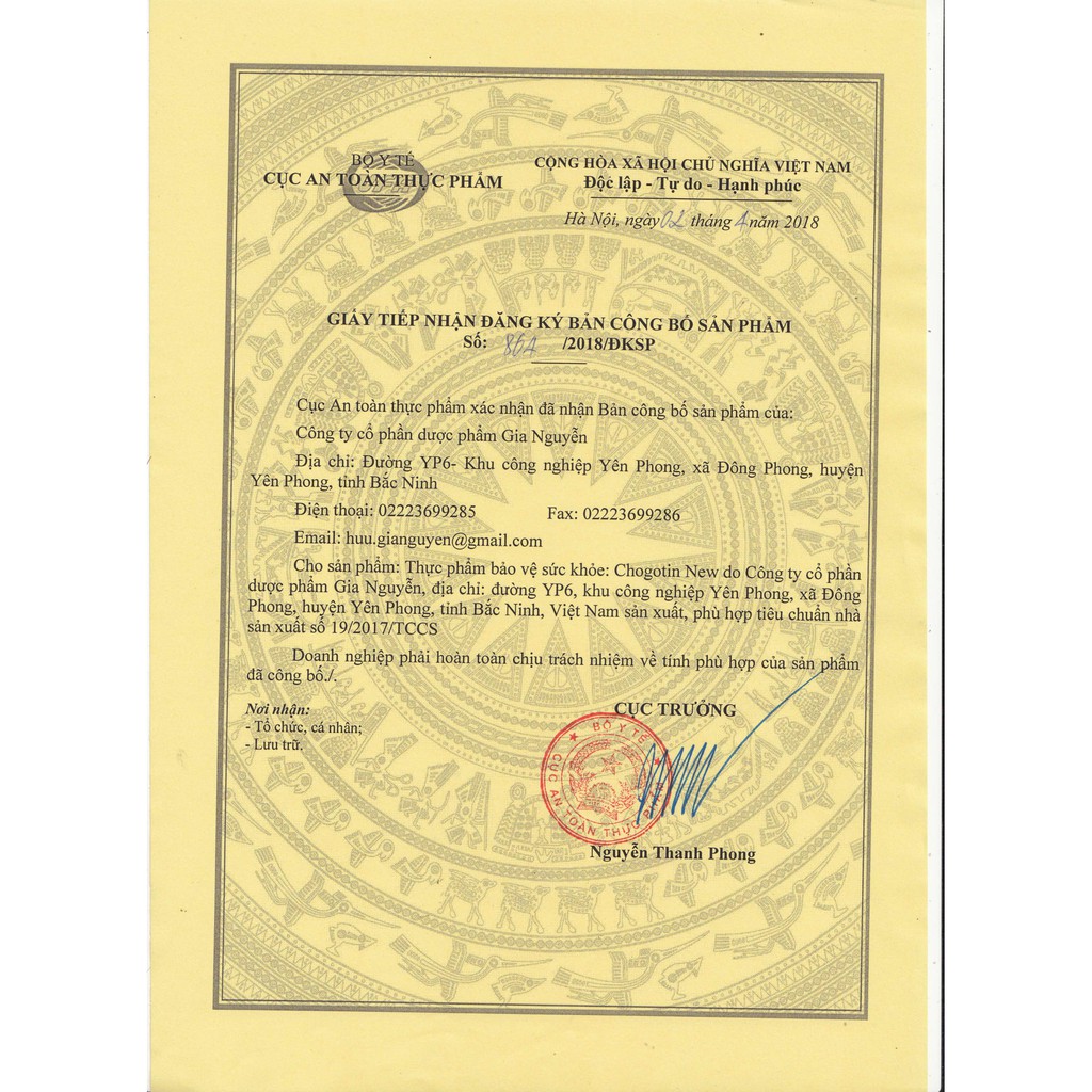 Chogotin New - Giảm đau, tái tạo sụn khớp