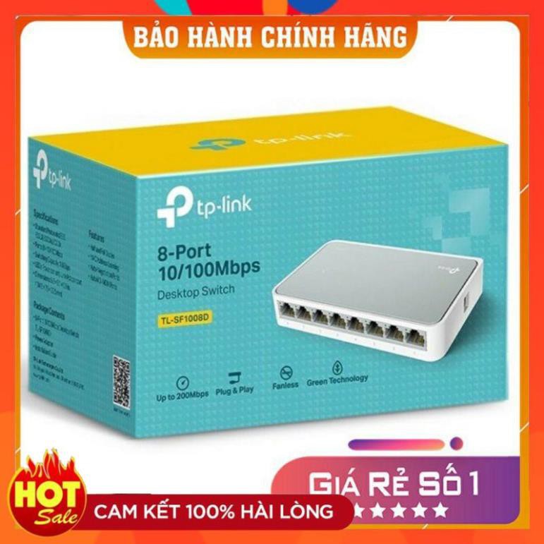 [Chính Hãng] Bộ chia mạng TPLINK TL-SF1005D/TL-SF1008D 5 or 8 Cổng-đầu cổng hub chia ổ mạng 5 or 8 port