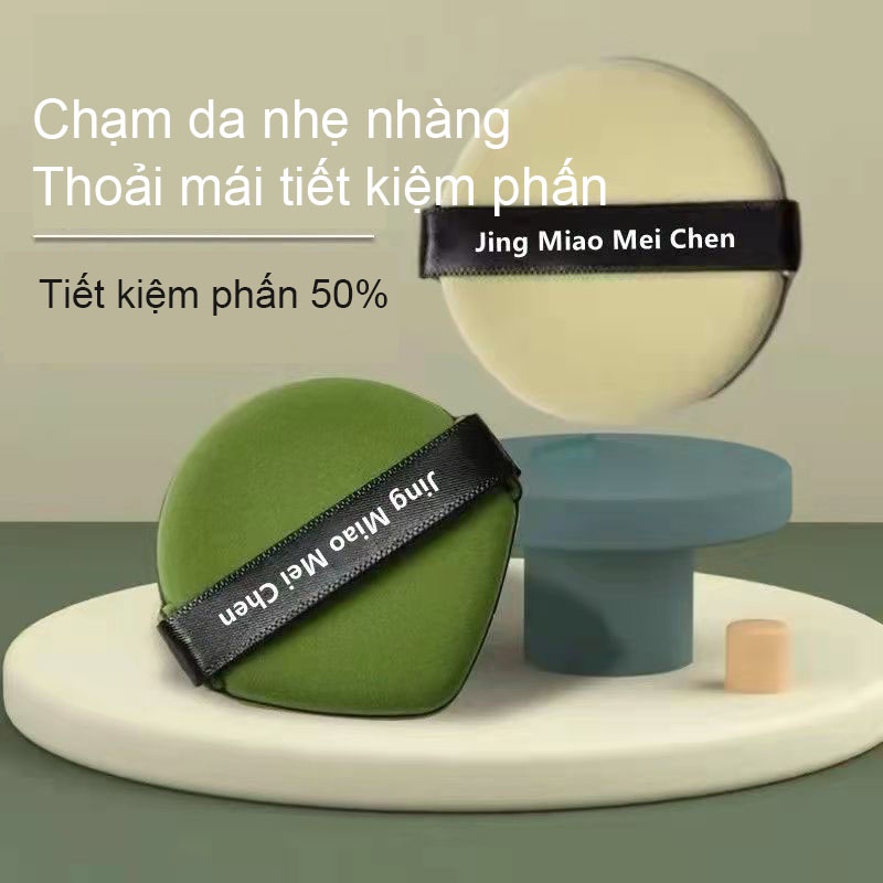 【2 Miếng】Mút Trang Điểm Siêu Mịn Khô Ướt Đều Dùng Được Không Đóng Cặn