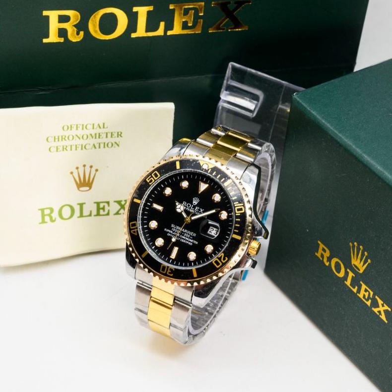 Hộp Gói + Thẻ + Túi Giấy || Nhẫn Đồng Hồ Rolex HB-0671NA D: 4.3cm Cho Nam
