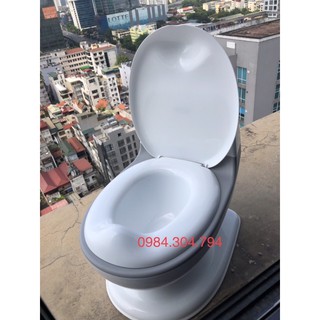 Bô vệ sinh Nuby cao cấp cho bé chính hãng (          Bồn cầu tập tự đi vệ sinh cho bé Nuby my real Potty)