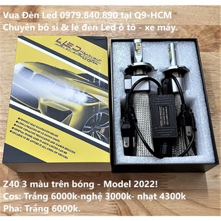 Model 2022 - cặp bóng đèn led 3 màu xhp50 z40 thay thế cho xhp50 l5