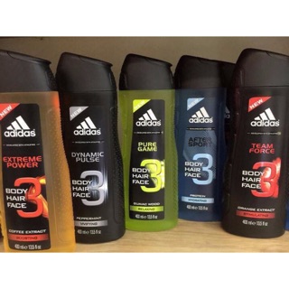 SỮA TẮM ADIDAS 3 IN 1 BODY 400 ml