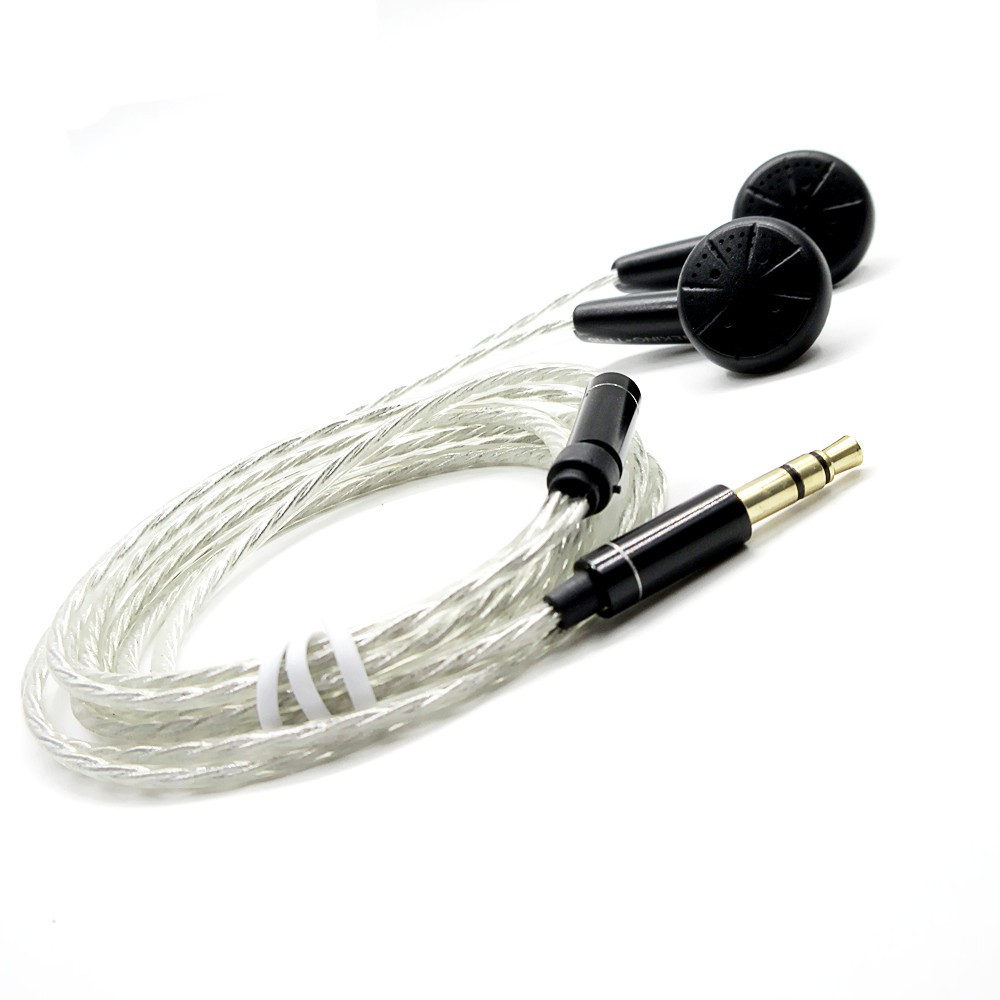 TONEKING TP16 32ohms 3.5mm In Ear Earphone Flat Head Earbuds Diy 16mm Dynamic HIFI High Fidelity Earphone PK MX985