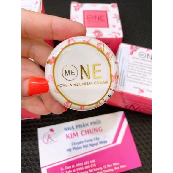 [Hàng chuẩn]  Hộp lẻ ❤ Kem Me One 4,5g , nguyên liệu, công thức làm kem trộn trắng da body