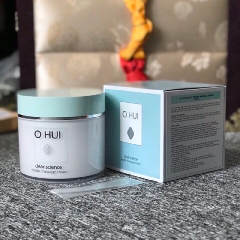 (DATE 2027) KEM MASSAGE MẶT OHUI TENDER MASSAGE CREAM FULLSIZE 230ML