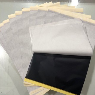 Set 10 tờ Giấy than Scan in hình xăm dùng 1 lần