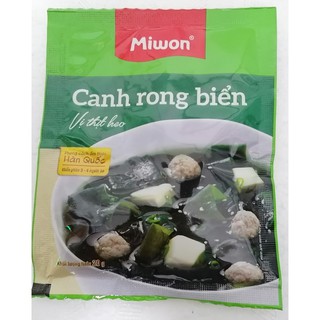 Gia vị Canh rong biển thịt heo MIWON Seasoning Pork Seaweed Soup 20g