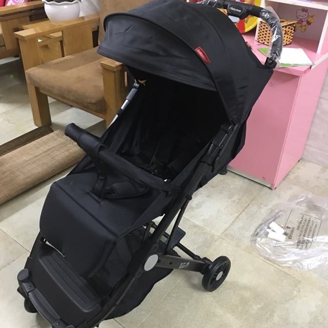 Xe đẩy du lịch cao cấp gấp siêu gọn có tay kéo