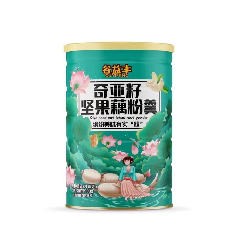 Bột Củ Sen Dưỡng Nhan Guyifeng, Ăn Kiêng, Dinh Dưỡng Hộp 500g