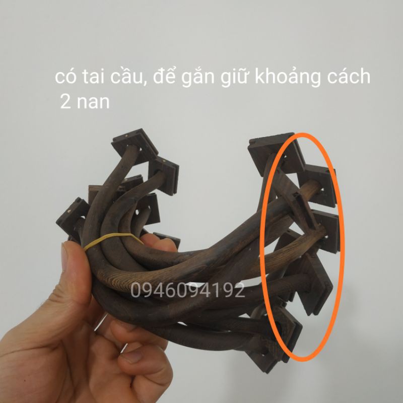 Cầu góc lồng chào mào 1 đôi