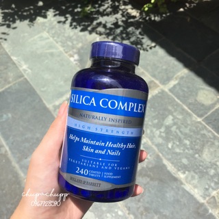 Viên uống dưỡng da và tóc Silica Complex 240v Holland and Barret
