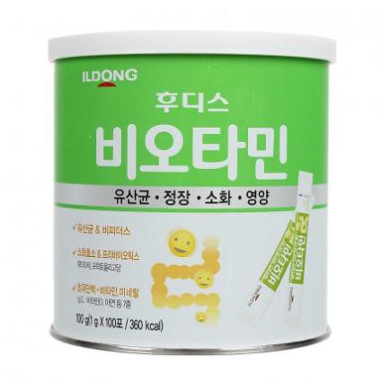 Men Tiêu Hóa ILdong Hàn Quốc, Hộp 100 Gói - Men Vi Sinh Chính Hãng Korea - phucgia