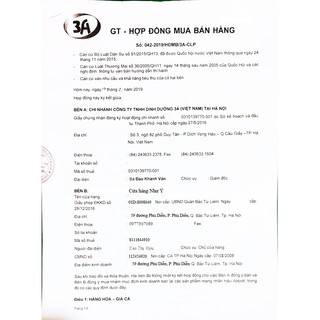 Sữa bột ABBOTT GROW số 1-2-3-4-3+-6+( hộp 900gr )