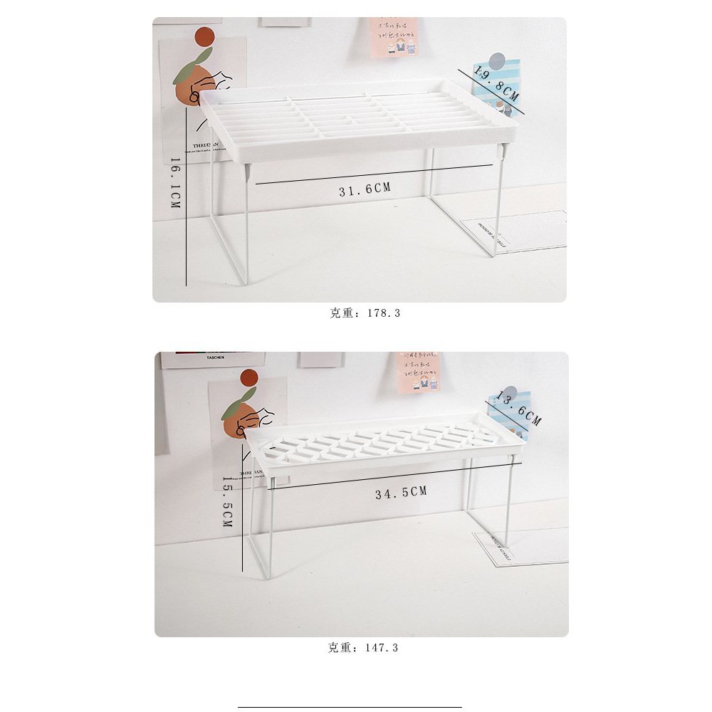Kệ nhựa để bàn siêu xinh dễ thương - MiuSua