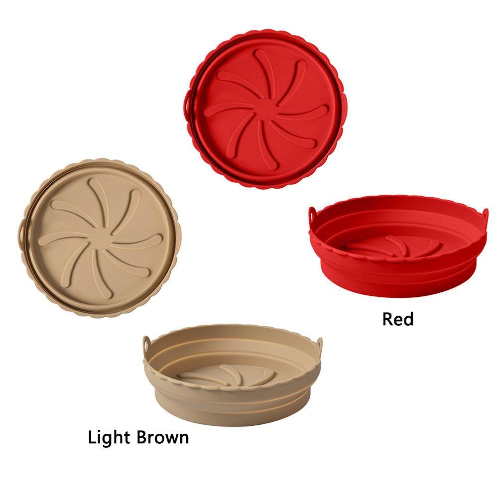 Khay Nướng Bánh Pizza Bằng Silicone Có Thể Gấp Gọn Tiện Dụng