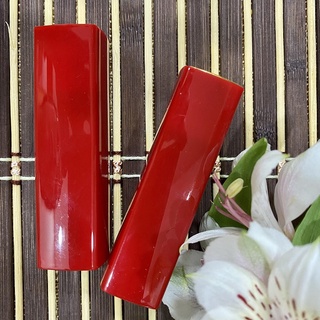 VỎ SON HANDMADE (VỎ BẤM - ĐEN/ĐỎ)