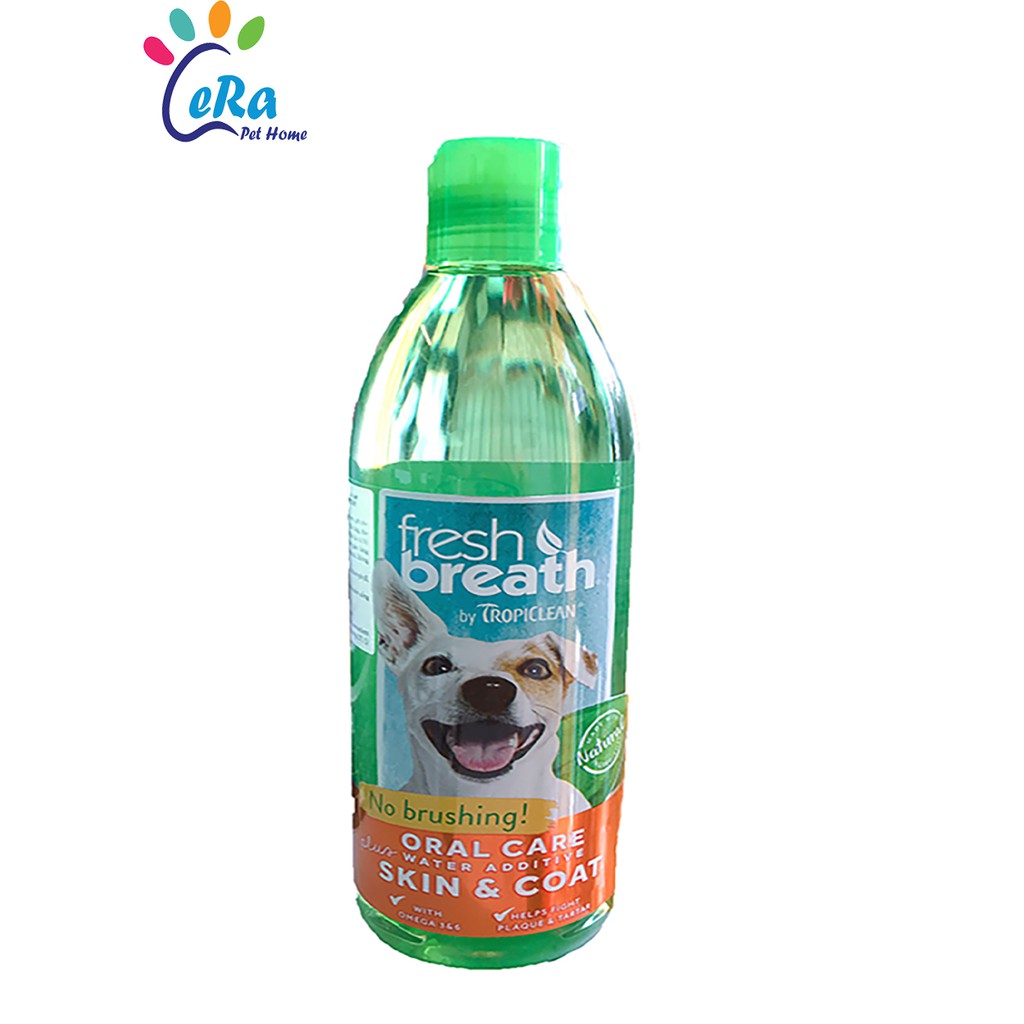 Dung Dịch Chăm Sóc Răng Miệng Cho Chó Mèo - Oral Care Skin &amp; Coat 473ml