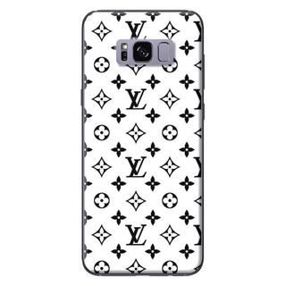 Ốp Lưng Samsung S8/ S8 Plus - Họa Tiết LV Nền Trắng