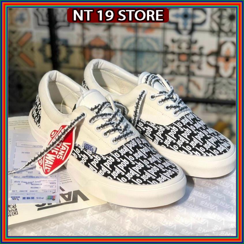 Giày thể thao vans chữ nam nữ , GIÀY 𝐕𝐀𝐍𝐒 FOG FEAR OF GOD lót gót da mới nhất 2022