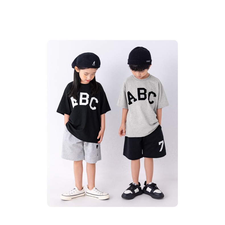 Set quần áo trẻ em cho bé trai và bé gái 18-45kg mẫu &quot; BỘ ABC7 &quot;.MA60.