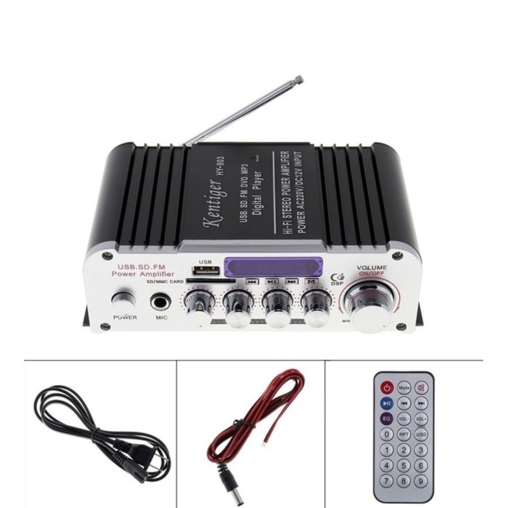 ✔️Amly mini Karaoke Kentiger HY 803, âm ly chơi nhạc âm thanh cực đỉnh, hàng nhập khẩu  - Freeship - BẢO HÀNH UY TÍN