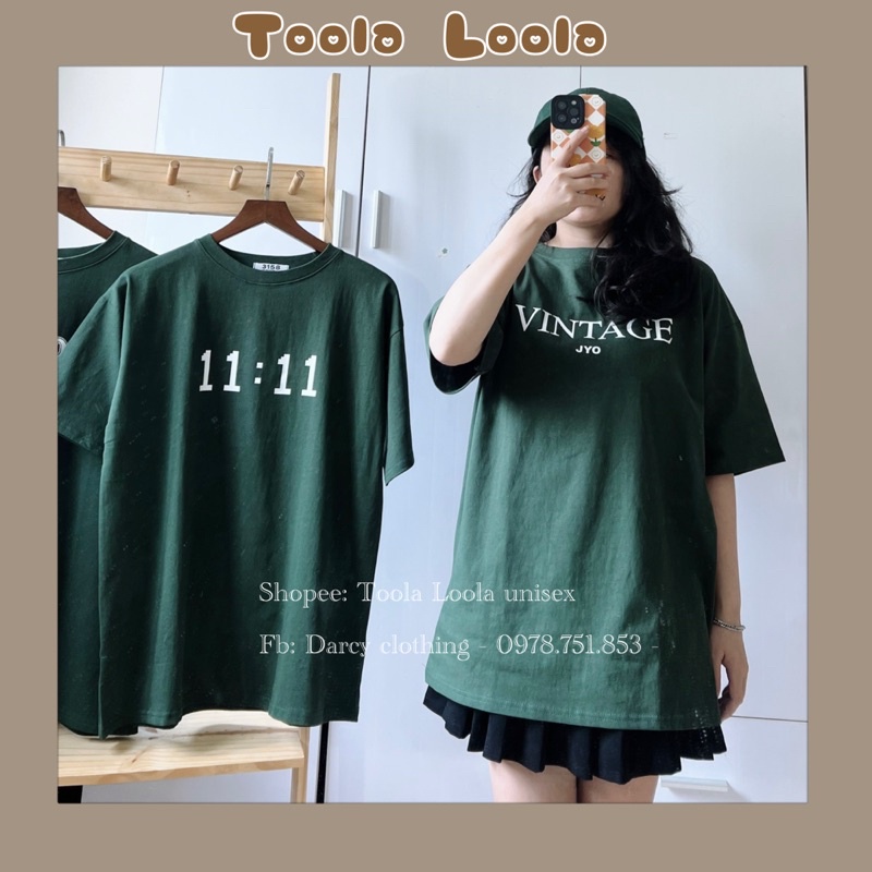 Áo Phông 3158 Màu Xanh Lá Đậm