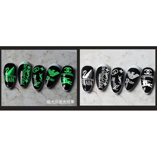 Sticker Dạ Quang 80*105mm YCB