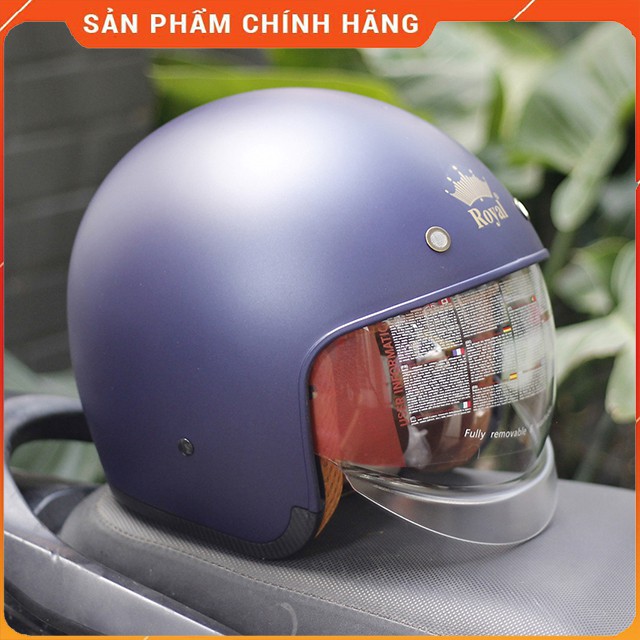 Mũ Bảo Hiểm Royal M139 Kính Âm, nón bảo hiểm 3/4 cao cấp nhất của Royal Helmets